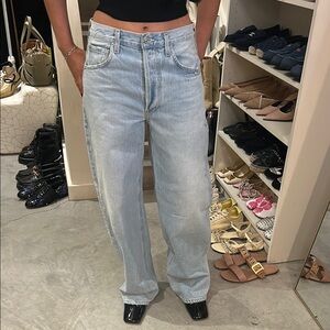 Citizens of Humanity Light Blue Boyfriend Jeans